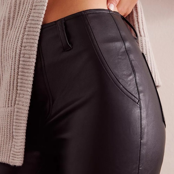 Final price ✨NWT We the free vegan leather pants - Picture 3 of 6